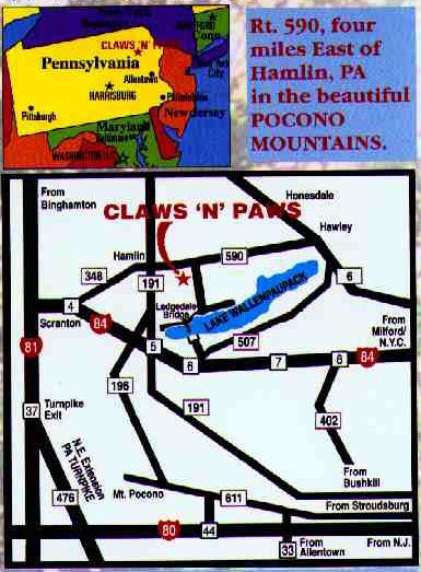 Pocono Zoo attraction NE PA Pennsylvania